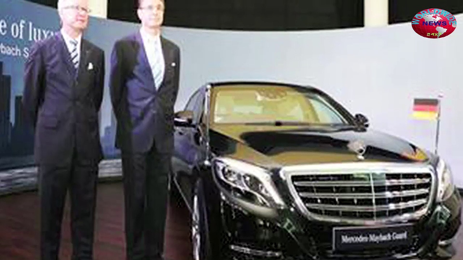 Mercedes Maybach S600 Guard Launched In India Price Starts At 10 50 Crore Video Dailymotion