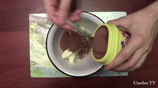 Как сделать ШОКОЛАДНОЕ полосатое масло из Nesquik. Простой недорогой рецепт
