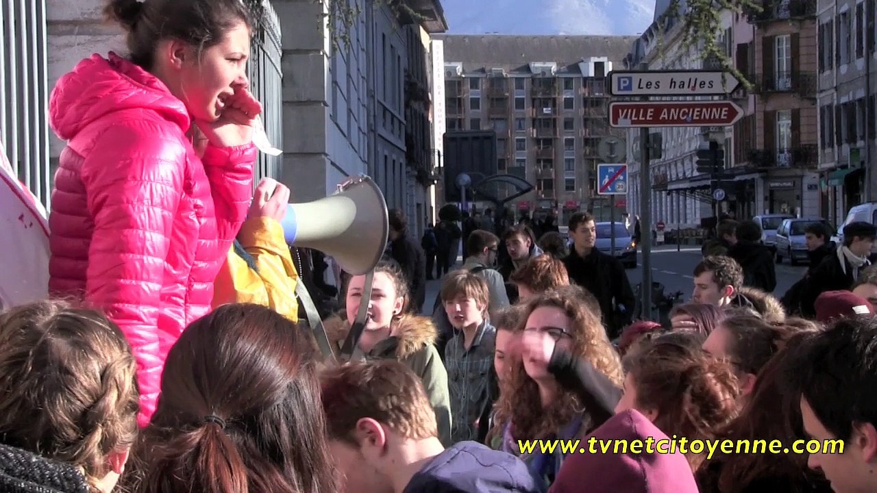 Code du Travail ; Les lycéens se mobilisent à Chambéry