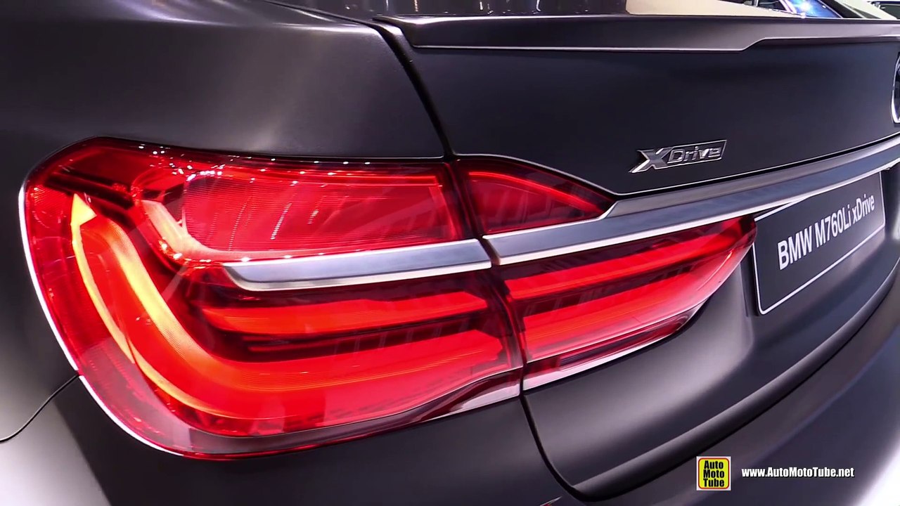 2017 BMW M760Li xDrive V12 600hp - Exterior and Interior Walkaround - Debut 2016 Geneva Motor Show