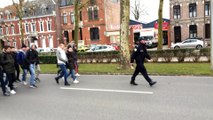 Cambrai : les lycéens dans la rue pour dire non au projet de loi travail