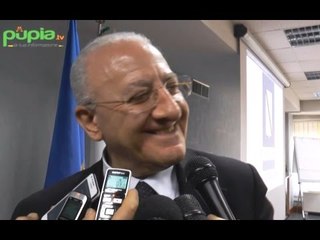 Napoli - Brogli Primarie, De Luca: "Sono solo babbarìe!" (08.03.16)