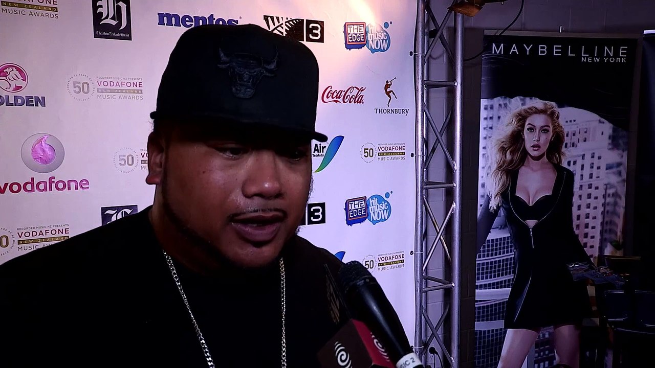 Savage at the 2015 Vodafone New Zealand Music Awards