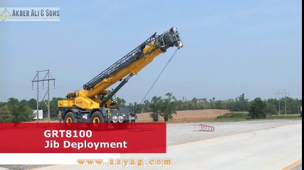 GRT8100 Jib deployment