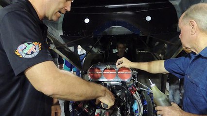 Michael Harrigan Nitro Funny car 2016 Darrell Gwynn car show