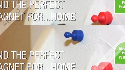 Black Push Pin Magnets in USA