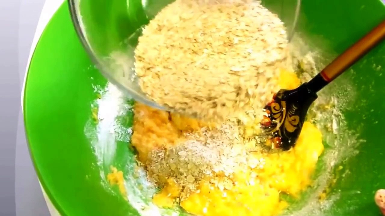 Тыквенно-Овсяное Печенье, Тыквенное Печенье без Яиц, Еда в Пост