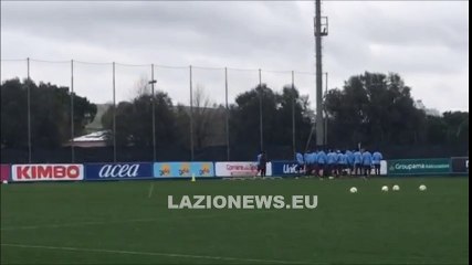 Rifinitura Lazio pre Sparta Praga (09.03.2016)