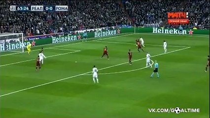 Cristiano Ronaldo Goal - Real Madrid 1 - 0 AS Roma - 08-03-2016 HD