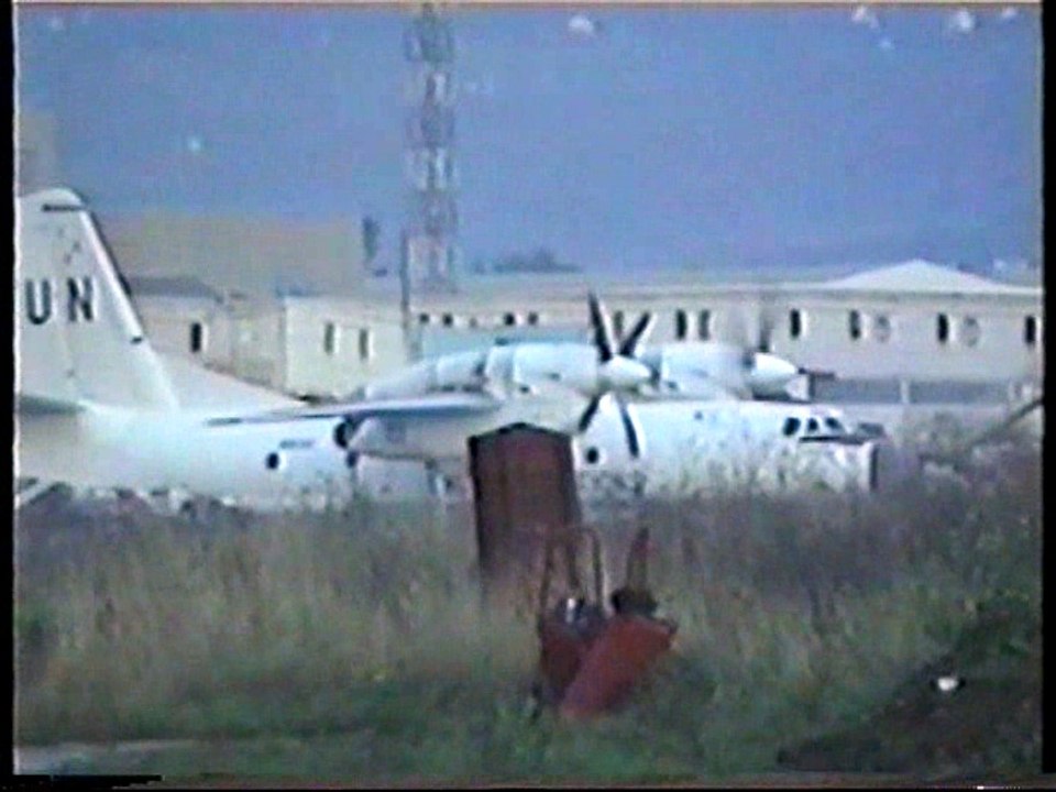 décollage tactique AN32 , Sarajevo 1992