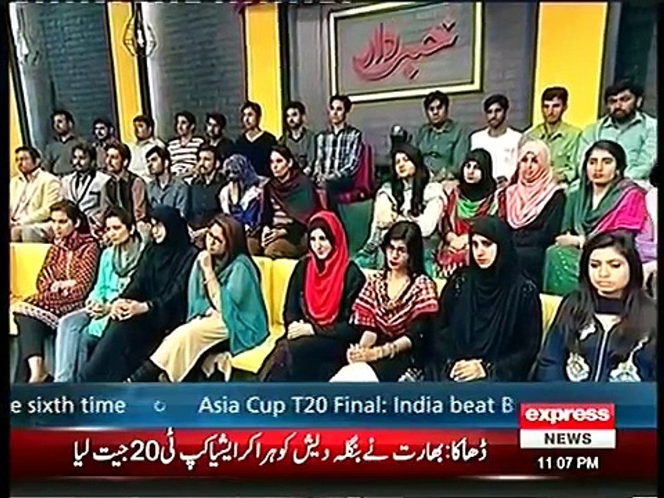 Khabardar with Aftab Iqbal - 6 March 2016 - Express News