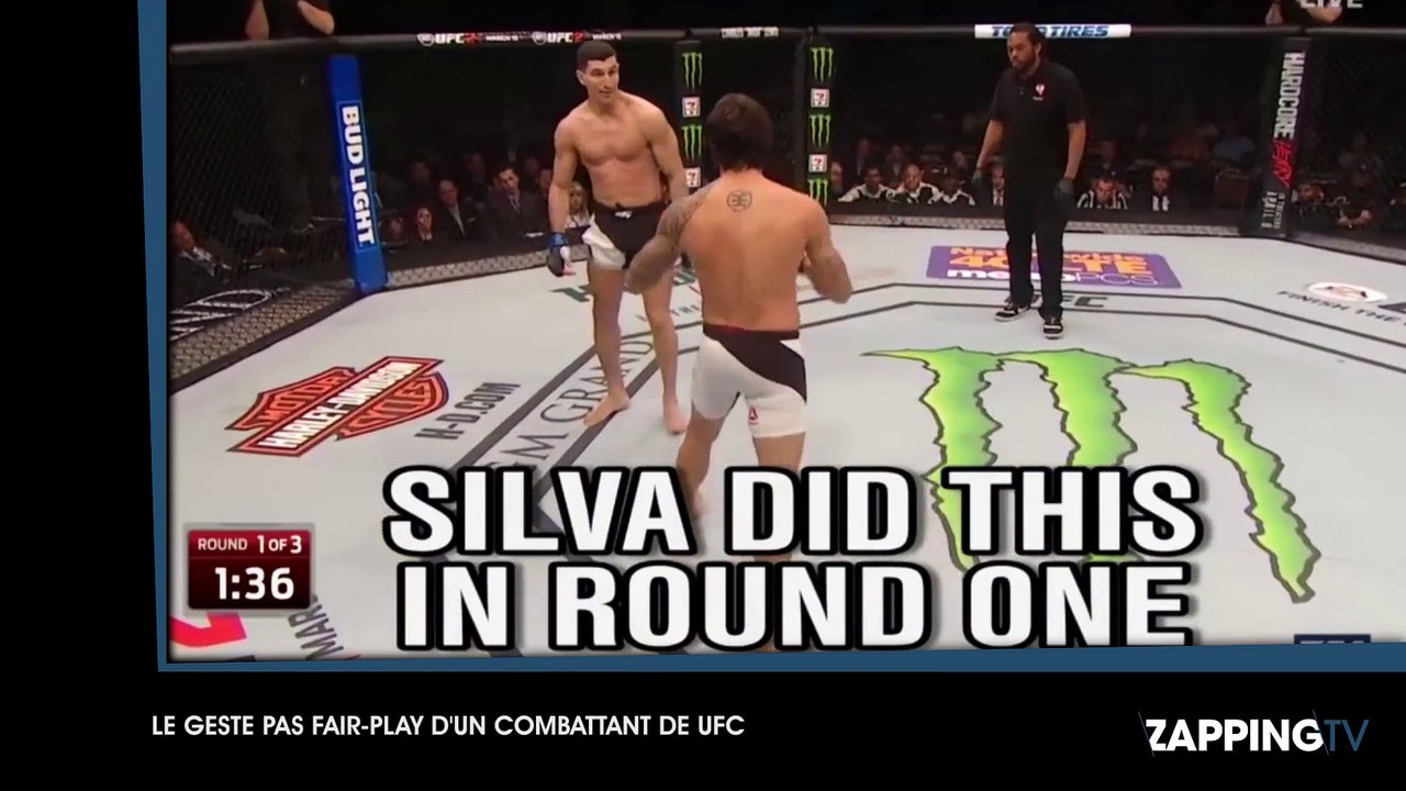 Un combattant d'UFC fait un geste anti fair-play, et va le regretter (Vidéo)