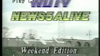 WDTV  Weekend News Open 1987