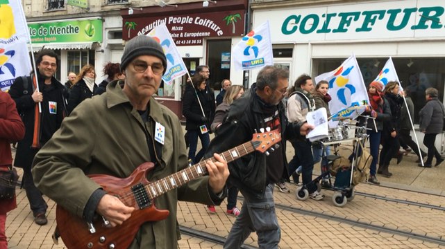 Manifestation au Mans