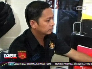 Terekam CCTV, Nekat Mencuri Buat Modal Berjudi