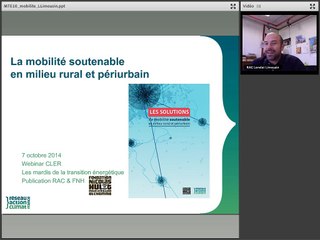 Скачать видео: Mardi de la Transition Energétique : La mobilité durable dans les territoires 1/3