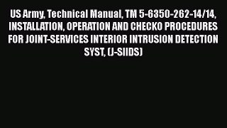 Download US Army Technical Manual TM 5-6350-262-14/14 INSTALLATION OPERATION AND CHECKO PROCEDURES