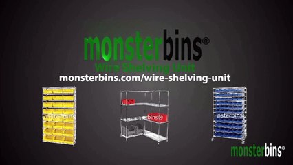 MonsterBins - Wire Shelving Units