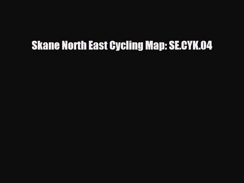 PDF Skane North East Cycling Map: SE.CYK.04 Read Online