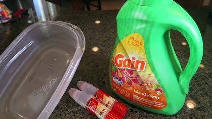 How To Make Slime With Laundry Detergent