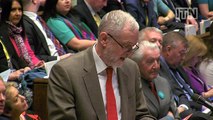 Corbyn asks 100th question at PMQs