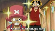 One Piece - Luffy and Chopper Amazed At Sogeking