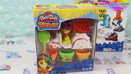 Hasbro - Play Doh Town - Pizza Delivery / Dostawca Pizzy - B5976 B5959 - Recenzja