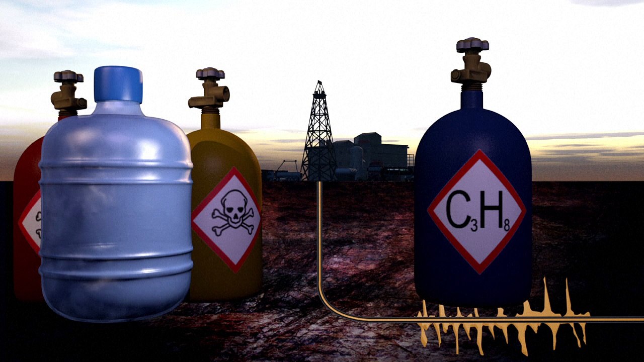 Shale gas extraction
