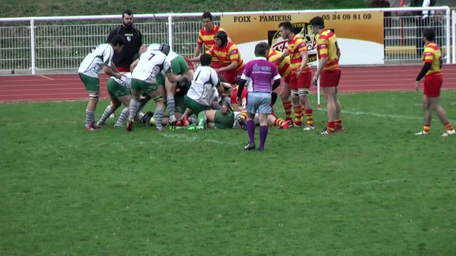 USF-ASB 6 Mars 2016 1ère mi-temps