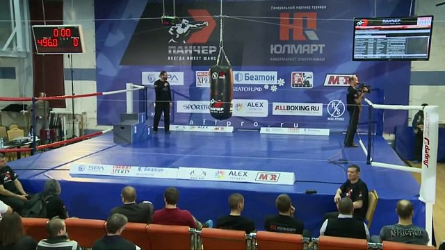 ЖЕСТЬ!! удар рукой больше тонны!!