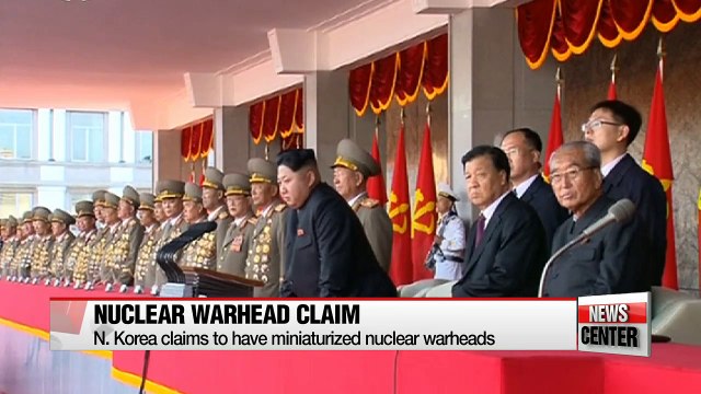 S. Korea says N. Korea not able to miniaturize nuclear warheads