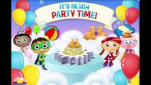 Super Why Cake Maker Beach Party Cartoon Animation PBS Kids Game Play Walkthrough