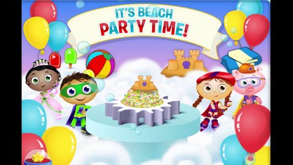 Super Why Cake Maker Beach Party Cartoon Animation PBS Kids Game Play Walkthrough