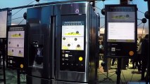 Le frigo familial connecté grâce a son écran