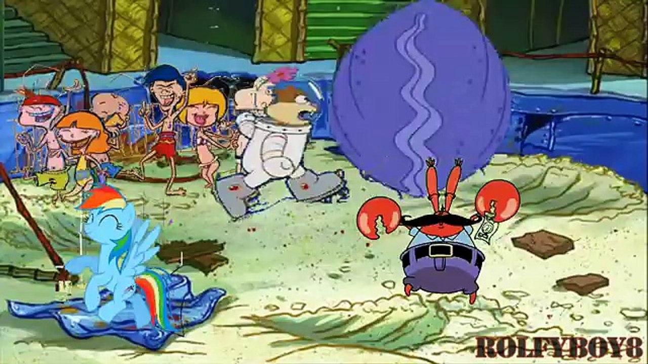 YouTube Poop: Maniacal Sponge Kills Oyster