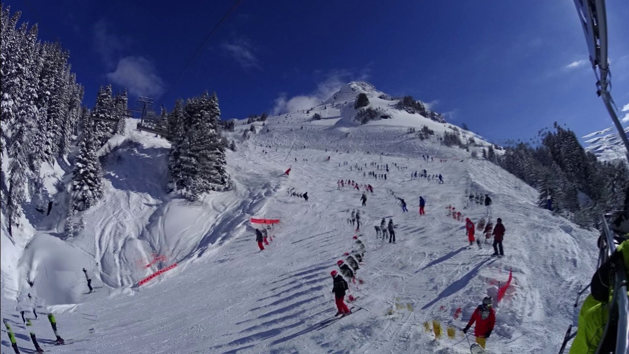 Dimanche 6 mars 2016 - ski à Morillon avec le CLSB