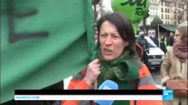 France labour reform protest: Country faces protests on same day as transport strike