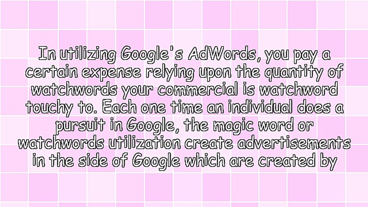 Utilizing Google AdWords to Drive Laser Targeted Traffic