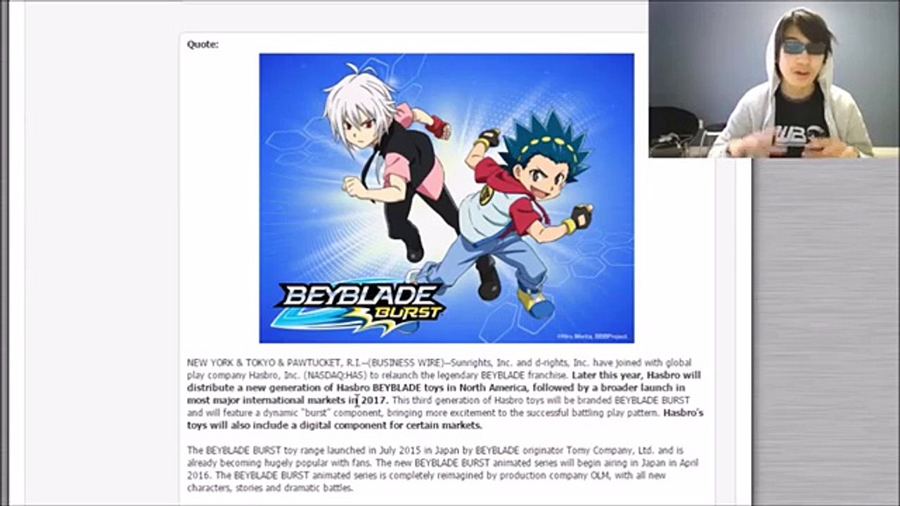 [NEWS] Beyblade Burst in North America for 2016?! (News World)