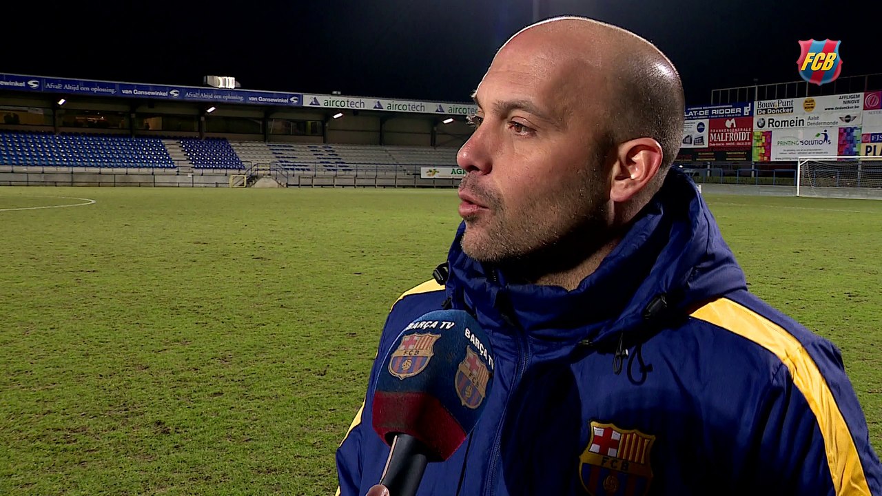 Reaccions post partit Anderlecht - FC Barcelona (2-0) UEFA Youth League