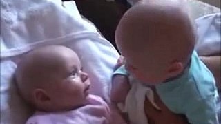 Funny Baby - Awesome Twins Talking Clips