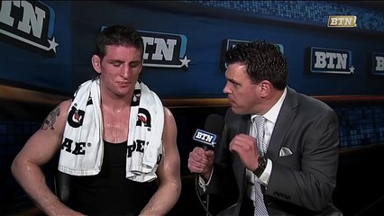 Funny Interview As Iowa Wrestler Can't Stop Bragging About His Mullet