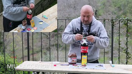 Coke Nutella Mentos