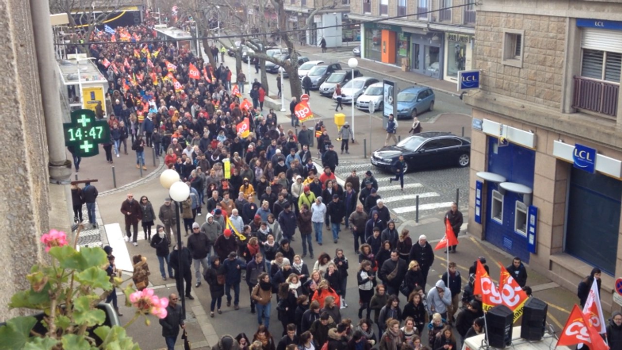3 000 manifestants contre la loi travail