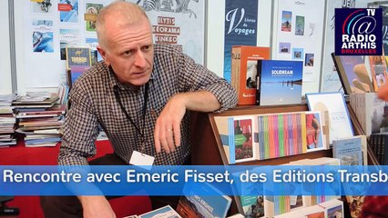 Foire du Livre de Bruxelles - interview avec Êmeric Fisset des éditions Transboréal, 2016