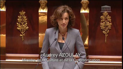 Proposition de loi sur l'indépendance des médias - Discours d'Audrey Azoulay