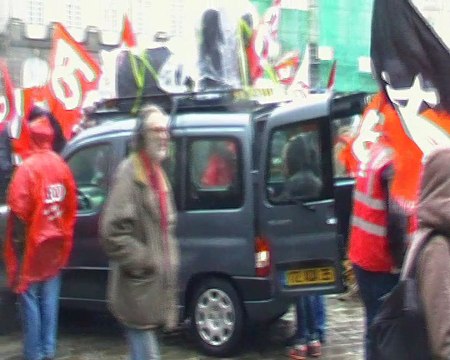 Départ prevu devant le parlement Rennes manif du 9-03-o16