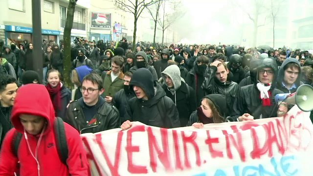 Dia de protestos na França contra reforma trabalhista