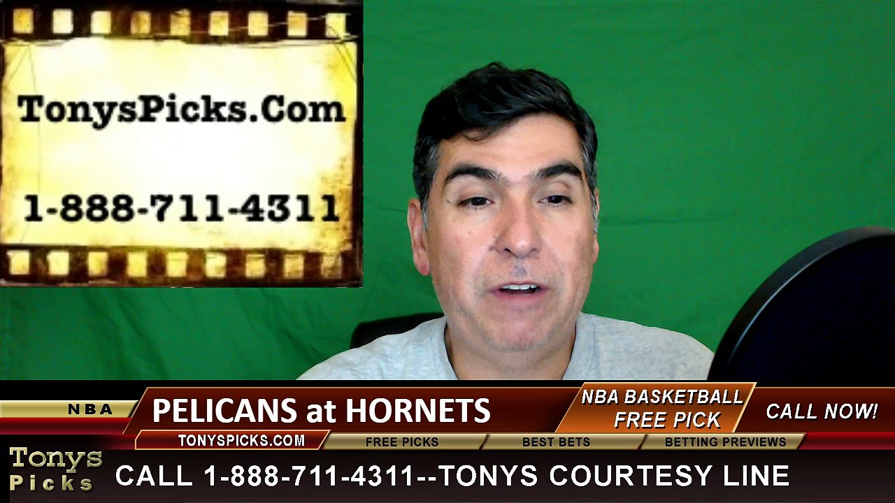 NBA Free Pick Charlotte Hornets vs. New Orleans Pelicans Prediction Odds Preview 3-9-2016