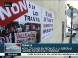 Francia: sindicatos se movilizan contra la reforma laboral